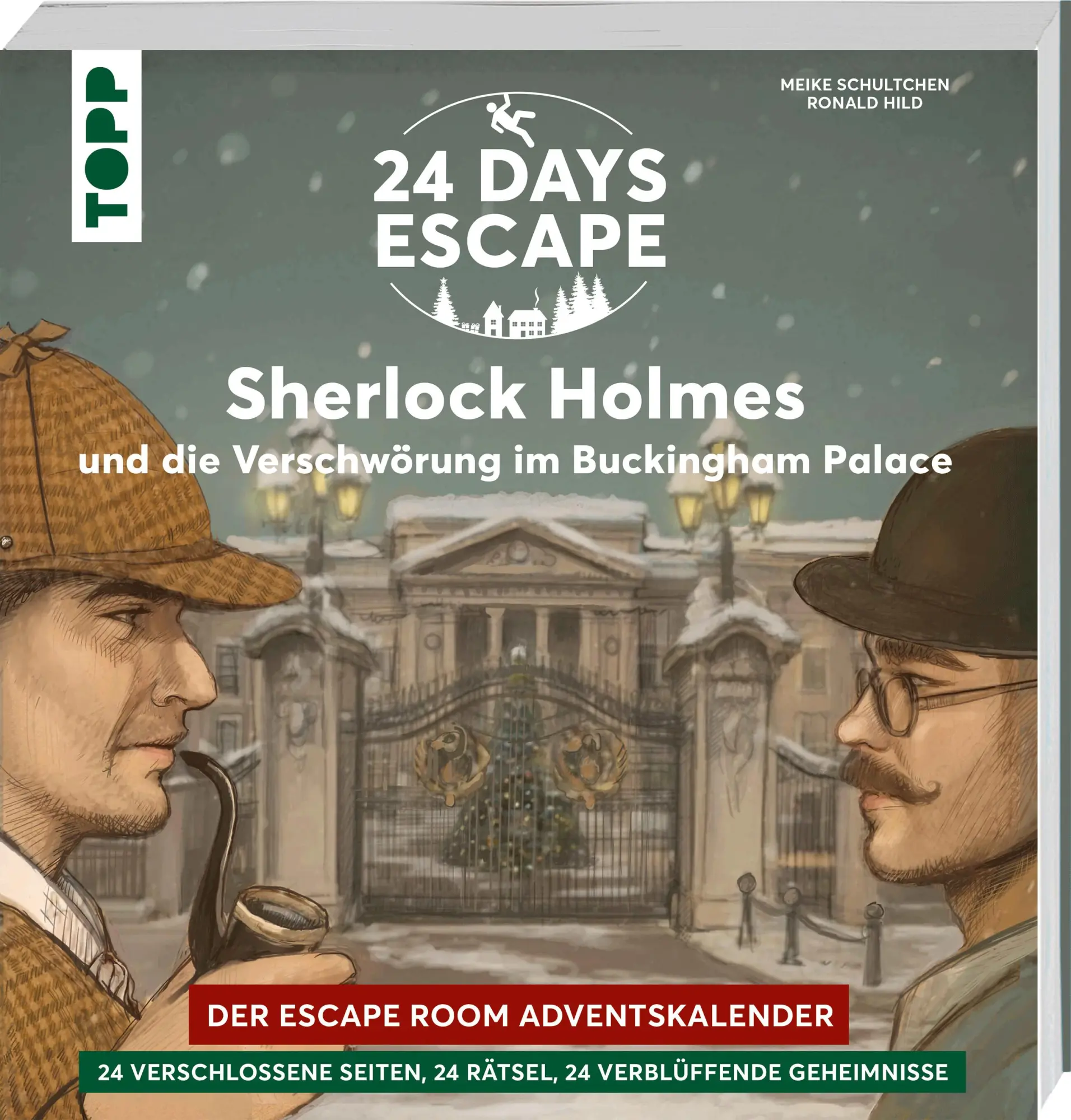 Cover: 9783735852878 | 24 Days Escape - Der Escape Room Adventskalender: Sherlock Holmes...