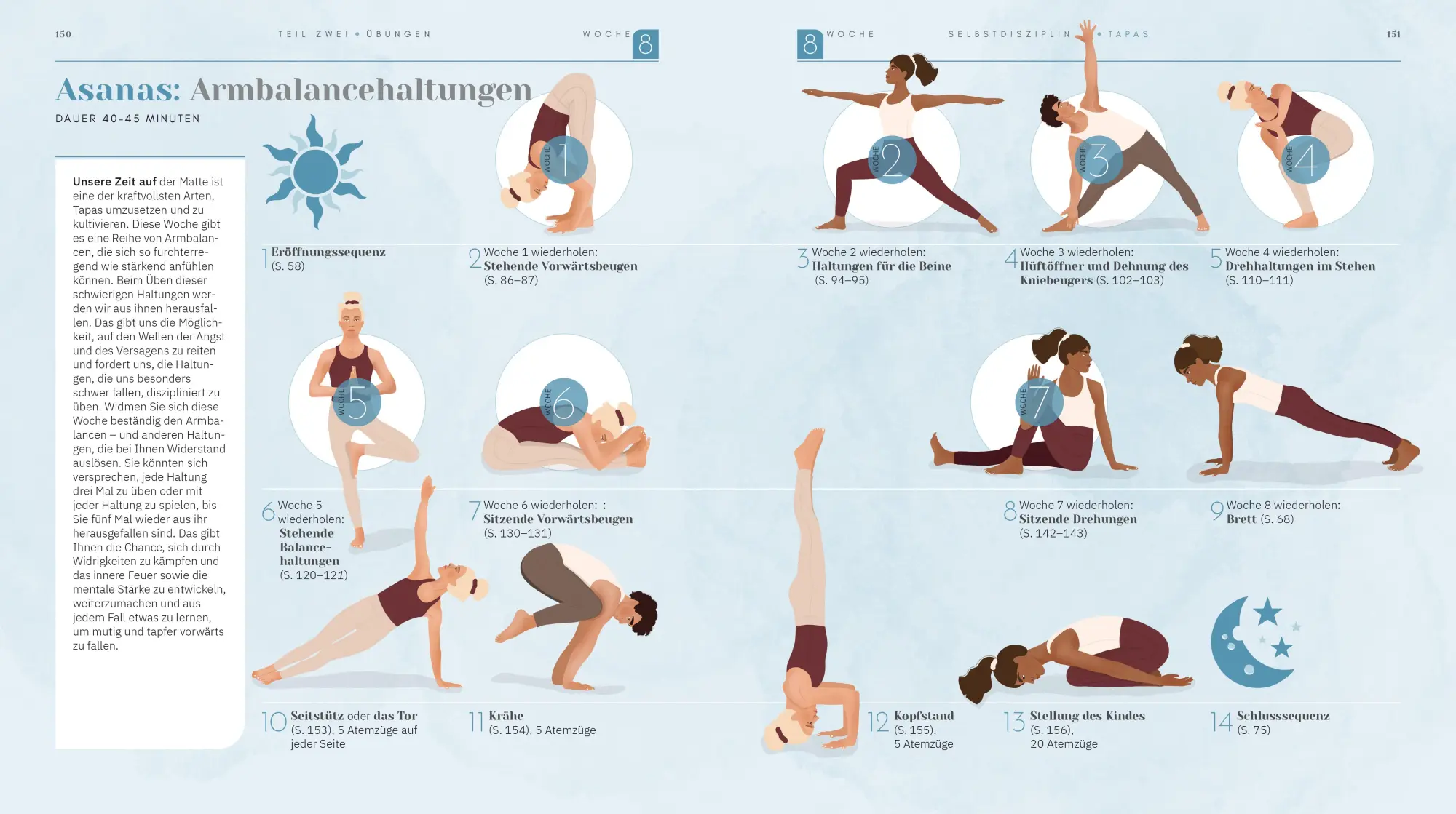 Bild: 9783767912878 | Achtsam und stark. Zehn Wochen Yoga für mehr Kraft, Ruhe und...