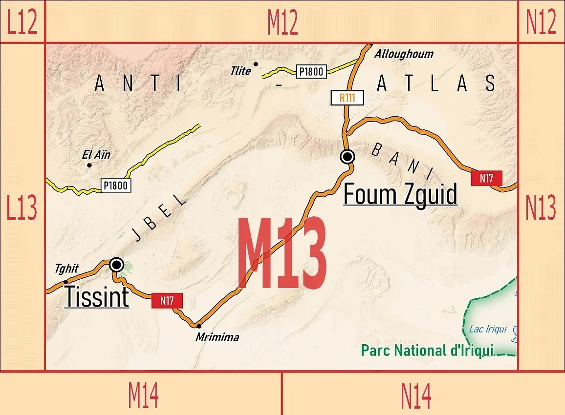 Bild: 9783943752878 | M13: Foum Zguid - Tissint - PN d'Iriqui ouest - Jbel Bani | Conrad