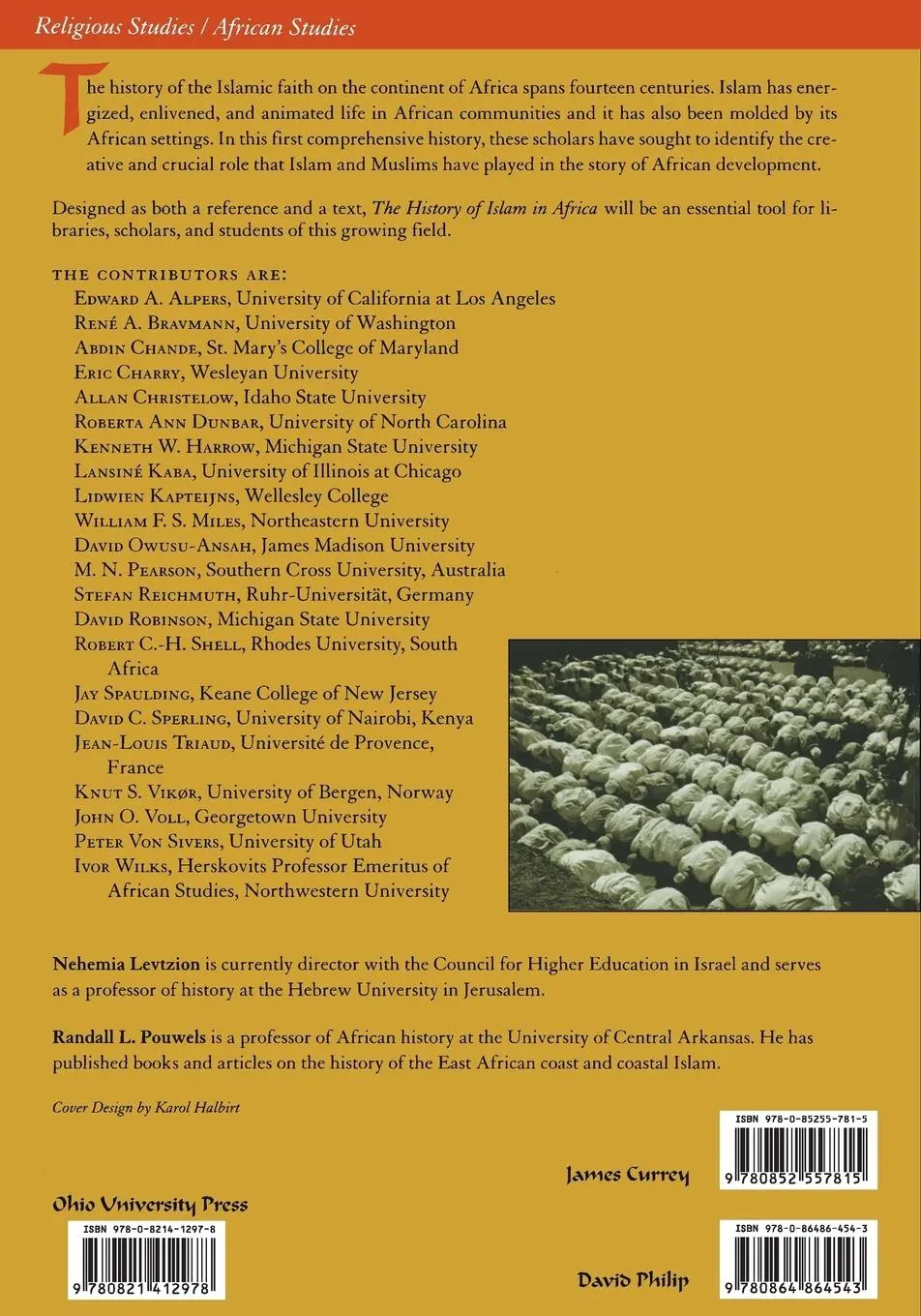 Rückseite: 9780821412978 | The History of Islam in Africa | Nehemia Levtzion (u. a.) | Buch