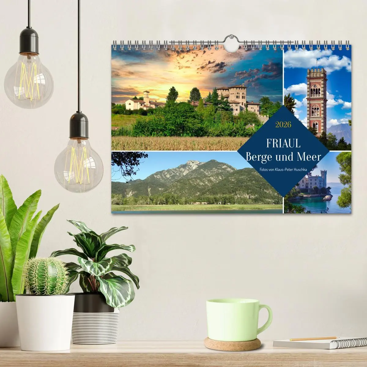 Bild: 9783457582978 | Friaul, Berge und Meer (Wandkalender 2026 DIN A4 quer), CALVENDO...