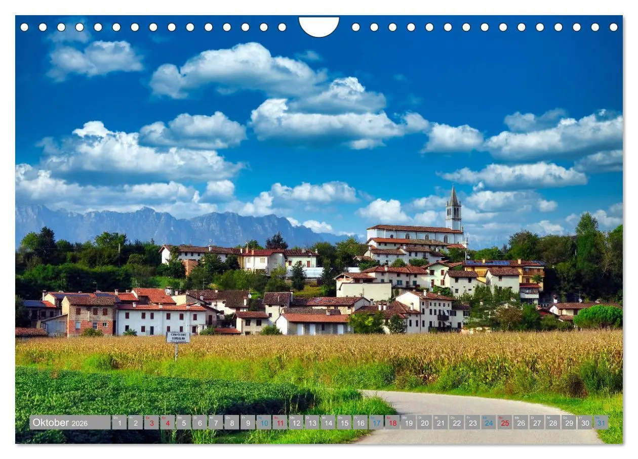 Bild: 9783457582978 | Friaul, Berge und Meer (Wandkalender 2026 DIN A4 quer), CALVENDO...