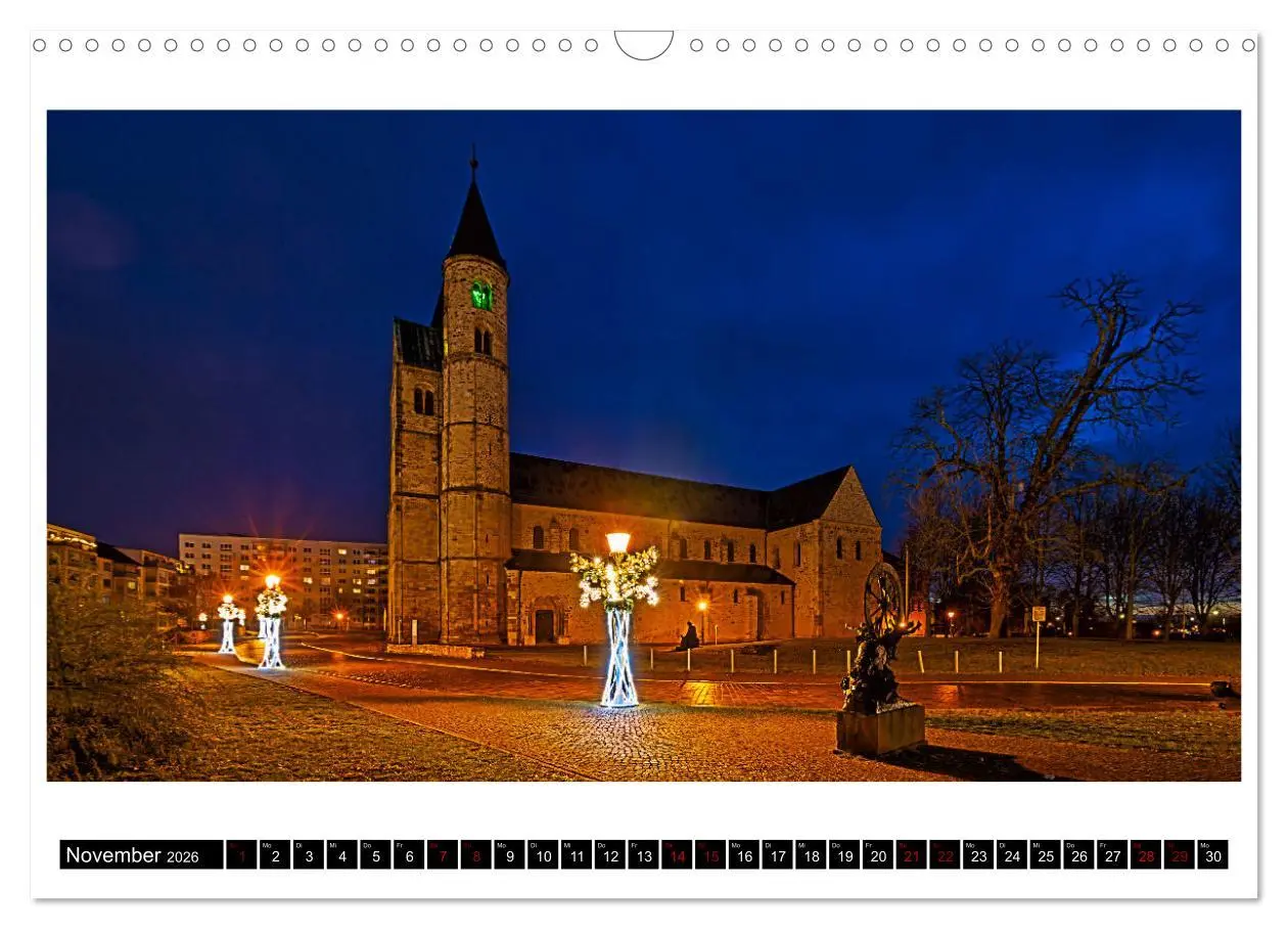 Bild: 9783457652978 | Magdeburg zur blauen Stunde (Wandkalender 2026 DIN A3 quer),...