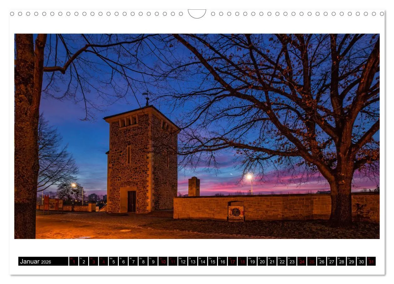 Bild: 9783457652978 | Magdeburg zur blauen Stunde (Wandkalender 2026 DIN A3 quer),...