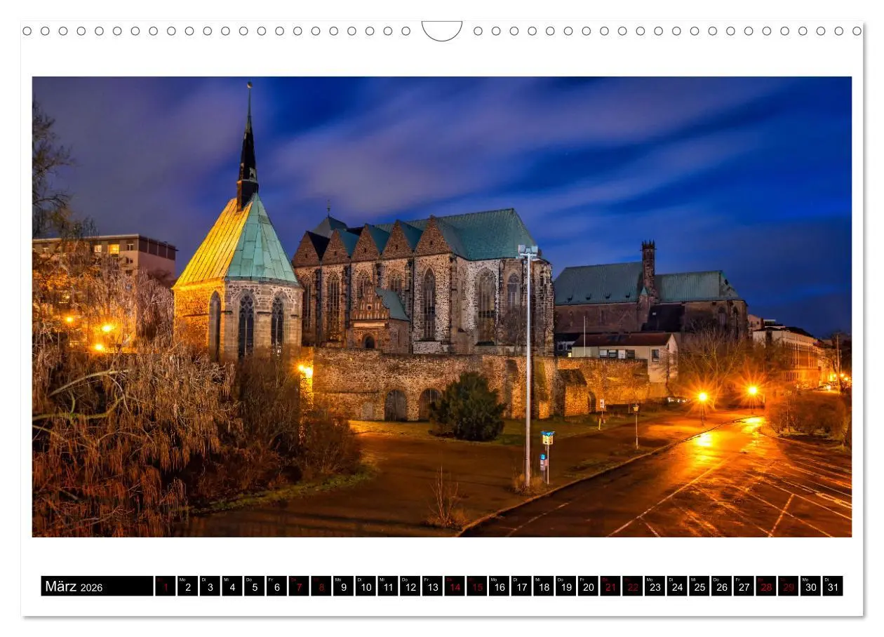 Bild: 9783457652978 | Magdeburg zur blauen Stunde (Wandkalender 2026 DIN A3 quer),...