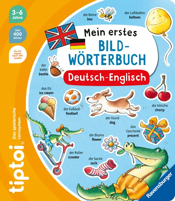 Cover: 9783473492978 | tiptoi® - Mein erstes Bild-Wörterbuch Deutsch-Englisch | Harvey | Buch