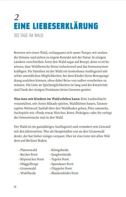 Bild: 9783814802978 | Mit Kindern draußen in Berlin | 111 Aktivitäten in der Natur | Buch