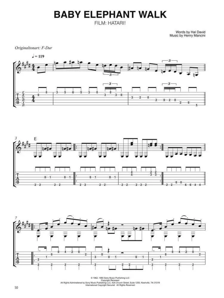 Bild: 9783954562978 | 50 Filmhits für Gitarre 2 | Hal Leonard Europe - Bosworth Edition
