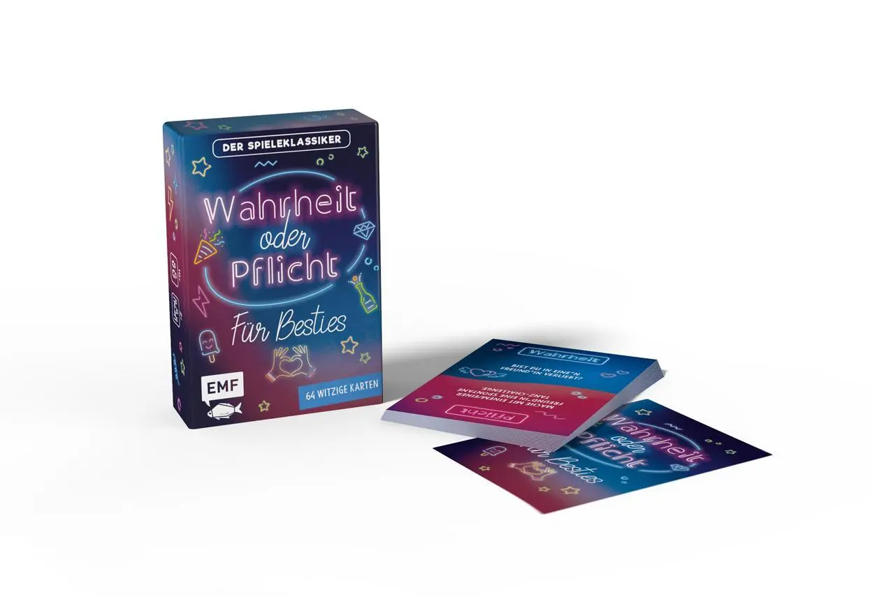 Bild: 4260478343078 | Kartenspiel: Wahrheit oder Pflicht für Besties | Spiel | 64 S. | 2025