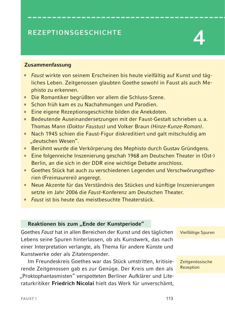 Bild: 9783129303078 | Faust I von Johann Wolfgang von Goethe - Textanalyse und...