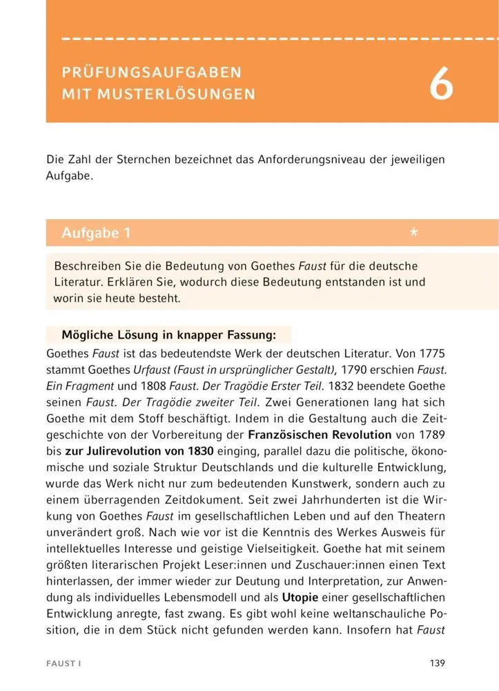 Bild: 9783129303078 | Faust I von Johann Wolfgang von Goethe - Textanalyse und...