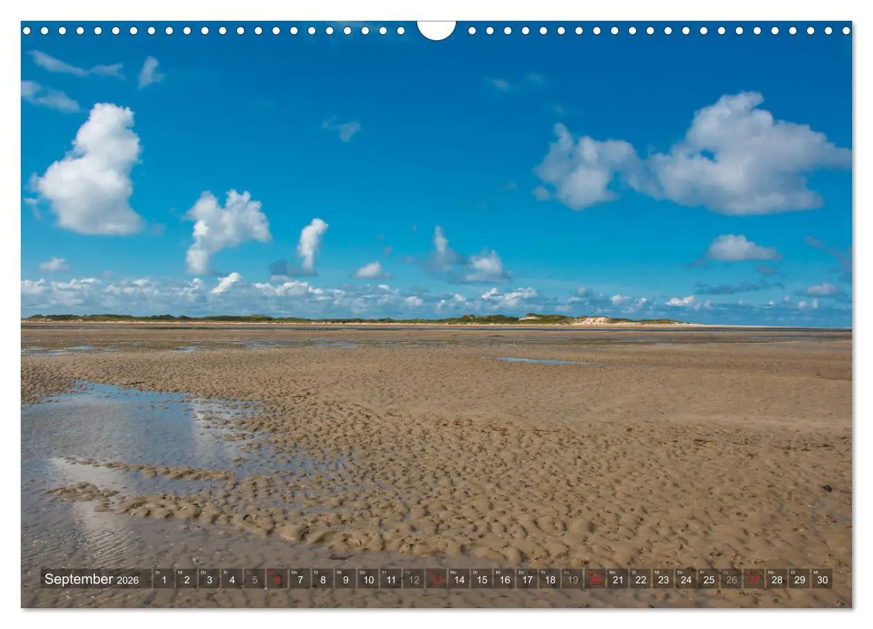 Bild: 9783457923078 | Amrum Insel am Wattenmeer (Wandkalender 2026 DIN A3 quer), CALVENDO...