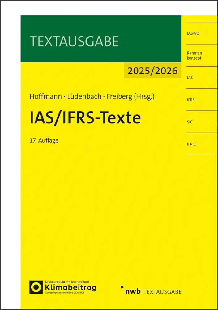 Cover: 9783482673078 | IAS/IFRS-Texte 2025/2026 | Norbert Lüdenbach (u. a.) | Bundle | XI