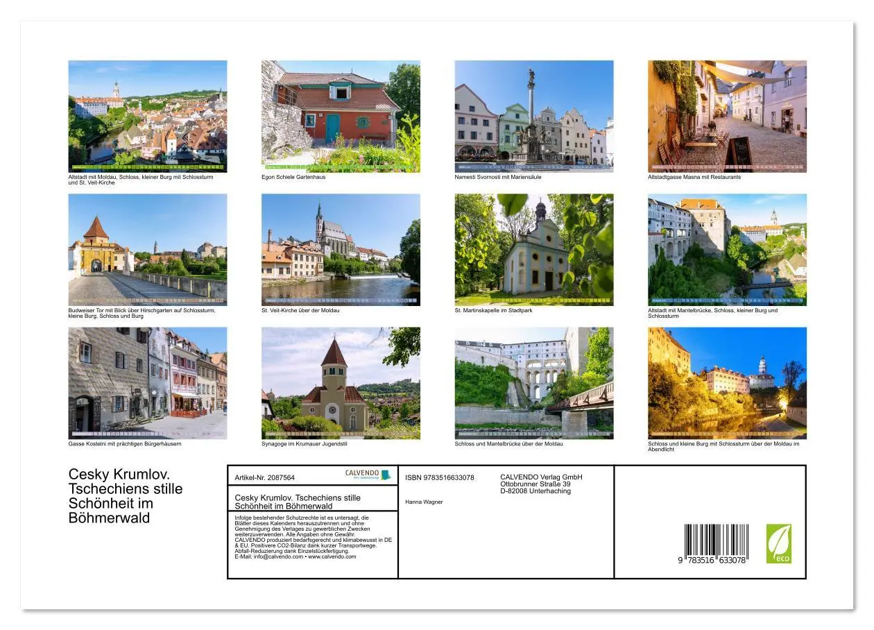 Bild: 9783516633078 | Cesky Krumlov. Tschechiens stille Schönheit im Böhmerwald...