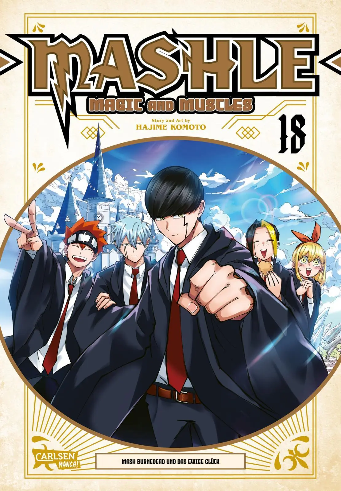 Cover: 9783551803078 | Mashle: Magic and Muscles 18 | Hajime Komoto | Taschenbuch | 192 S.