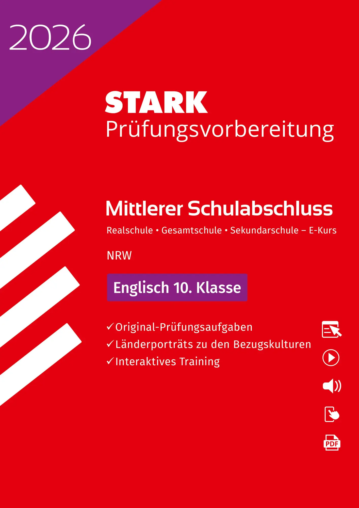 Cover: 9783849063078 | STARK Englisch E-Kurs - Mittlerer Schulabschluss (MSA) 2026 NRW -...