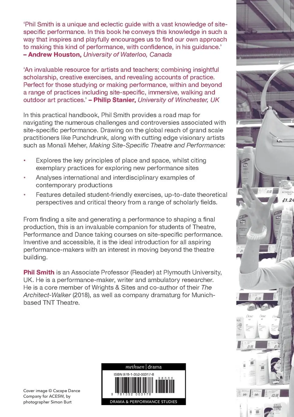 Rückseite: 9781352003178 | Making Site-Specific Theatre and Performance | A Handbook | Phil Smith