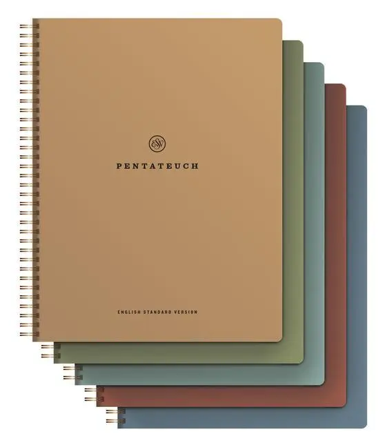 Cover: 9781433593178 | ESV Spiral–Bound Journaling Bible, Five–Volume Set (Hardcover) | .