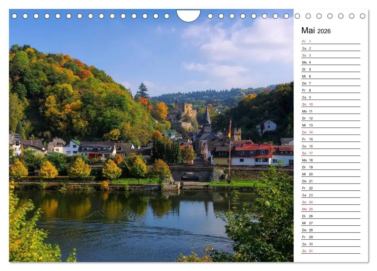 Bild: 9783516003178 | Die Lahn - Zauberhafte Orte rund um Limburg (Wandkalender 2026 DIN...