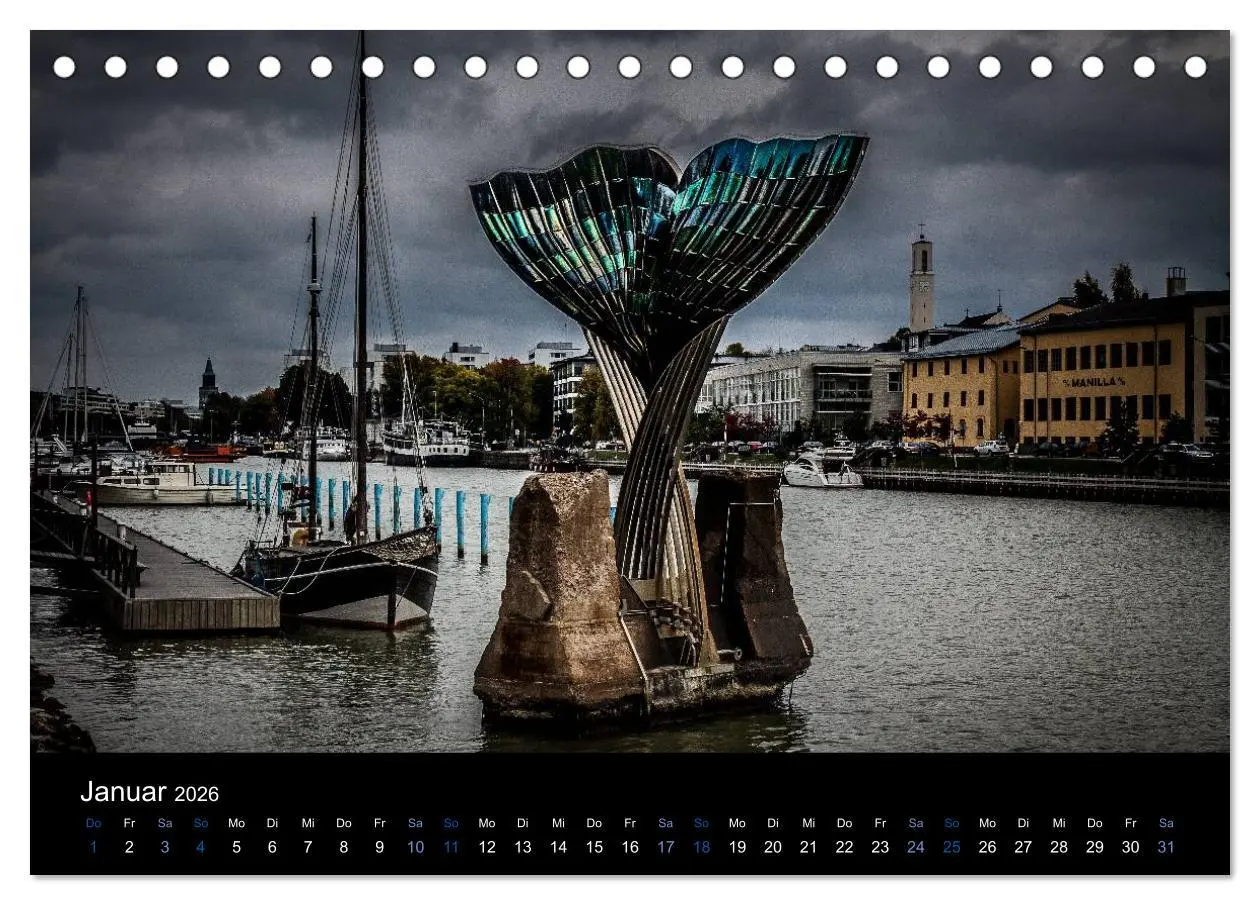 Bild: 9783516173178 | Turku / Finnland (Tischkalender 2026 DIN A5 quer), CALVENDO...
