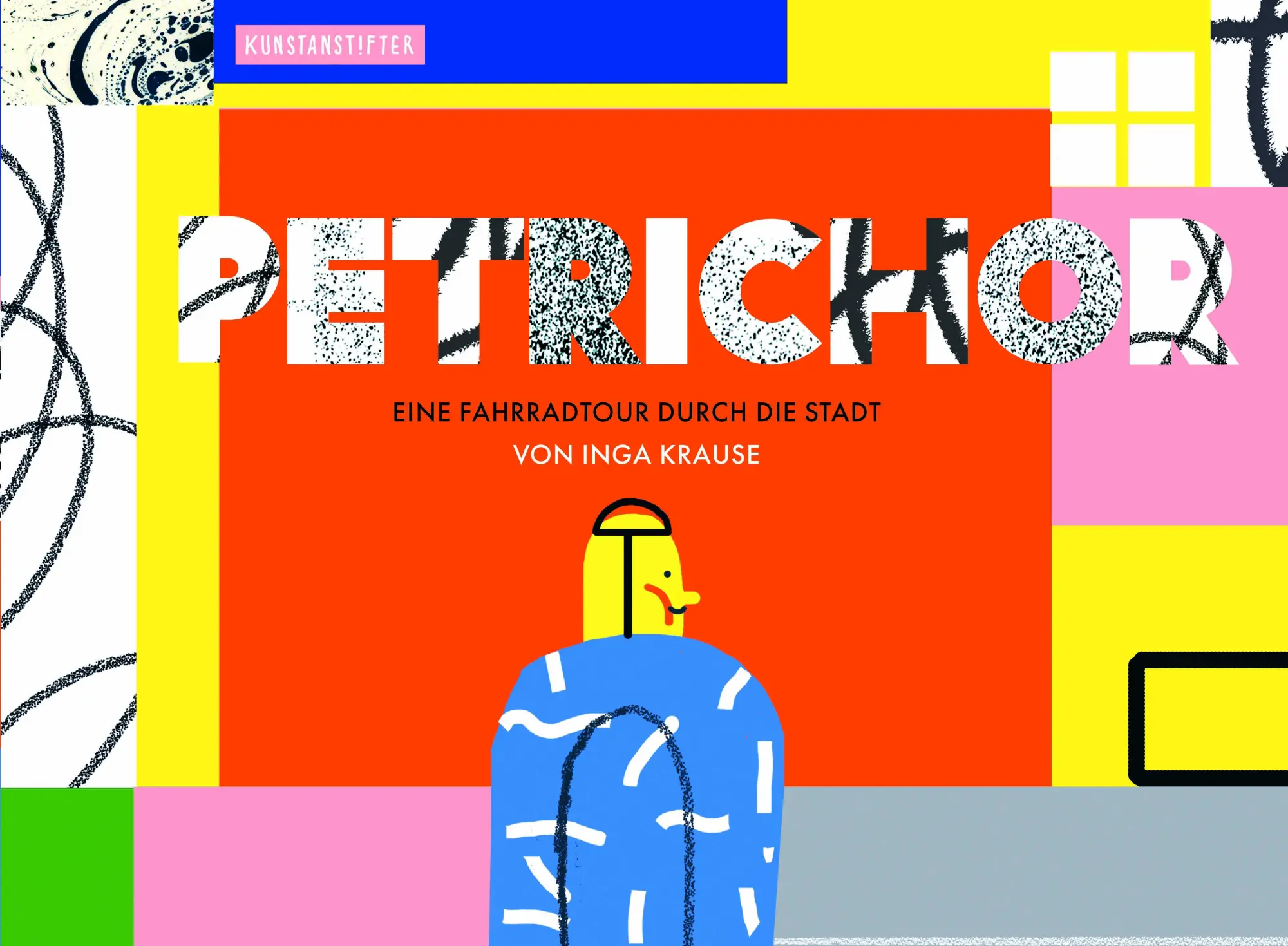 Cover: 9783948743178 | PETRICHOR | Eine Fahrradtour durch die Stadt | Inga Krause | Buch