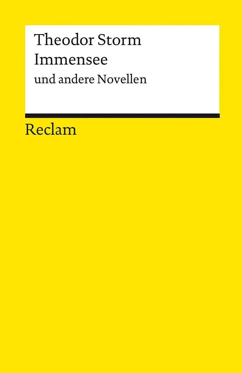 Cover: 9783150143278 | Immensee und andere Novellen | Theodor Storm | Taschenbuch | 100 S.