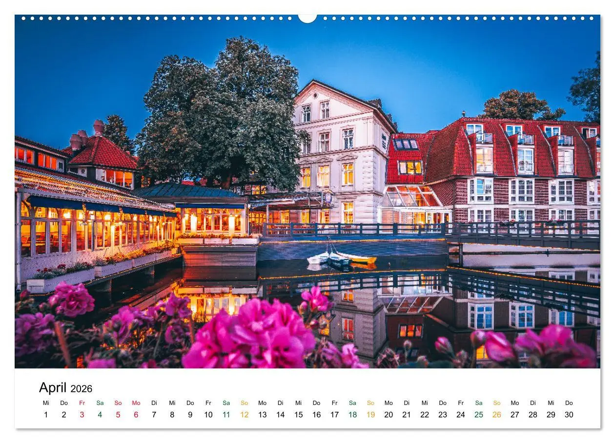 Bild: 9783457453278 | Lüneburg (hochwertiger Premium Wandkalender 2026 DIN A2 quer),...