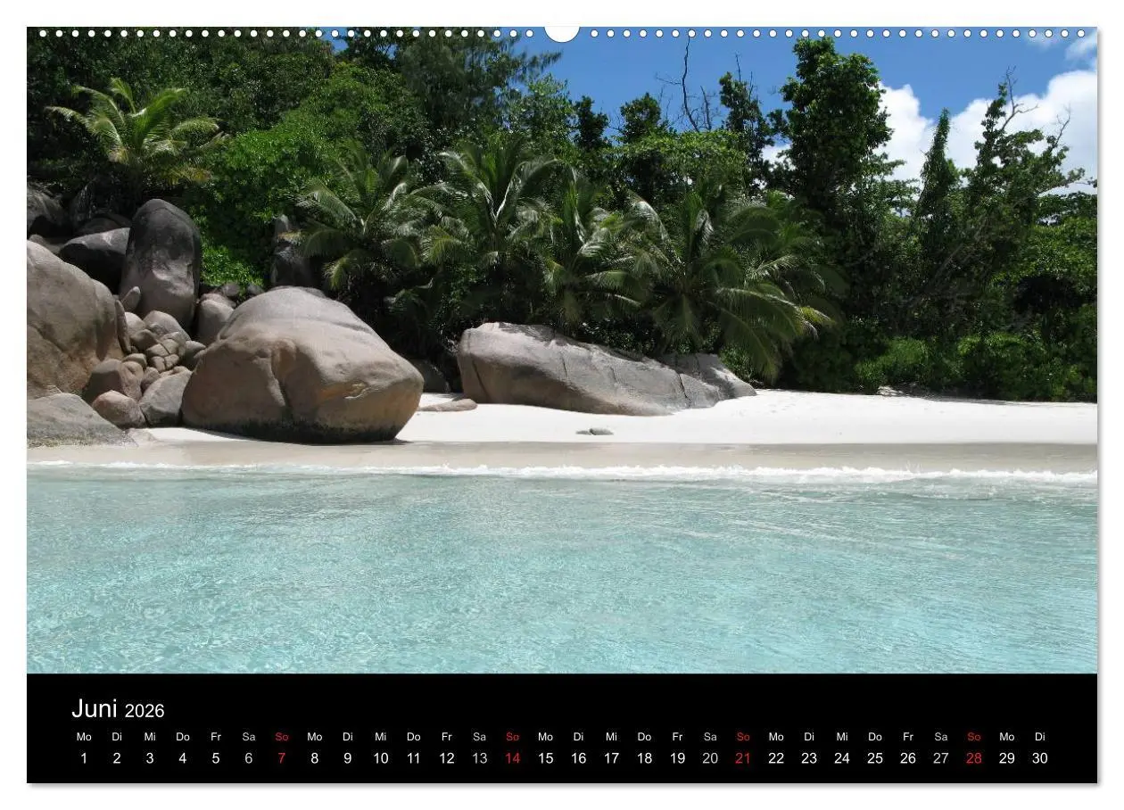 Bild: 9783516163278 | Seychellen (Wandkalender 2026 DIN A2 quer), CALVENDO Monatskalender