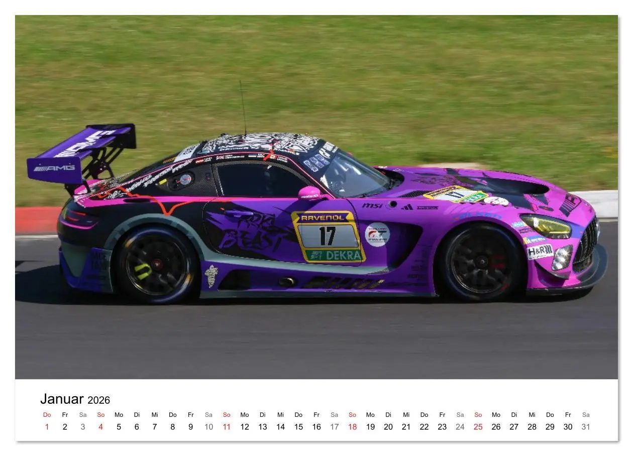 Bild: 9783516233278 | 24h am Ring (Wandkalender 2026 DIN A3 quer), CALVENDO Monatskalender