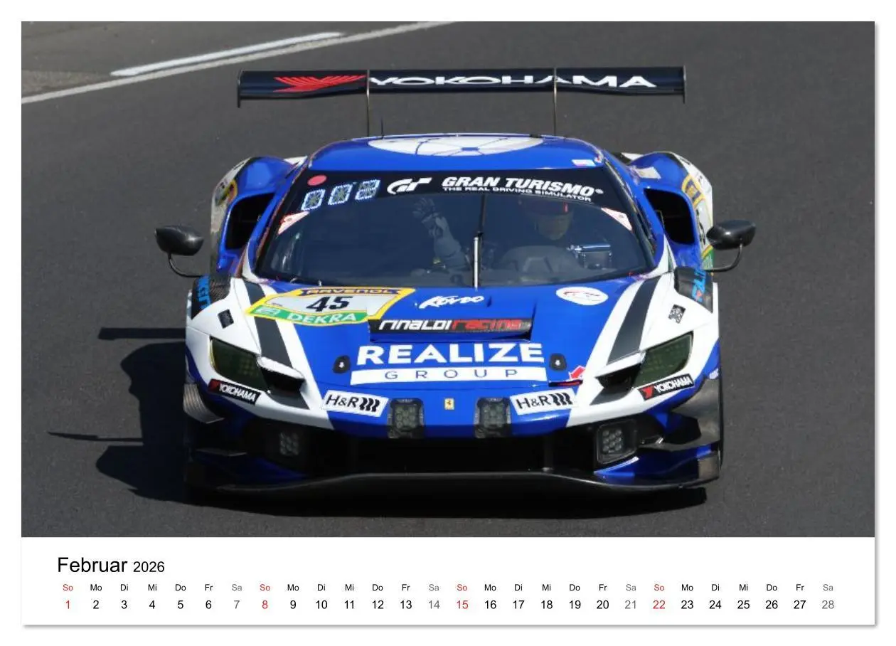 Bild: 9783516233278 | 24h am Ring (Wandkalender 2026 DIN A3 quer), CALVENDO Monatskalender