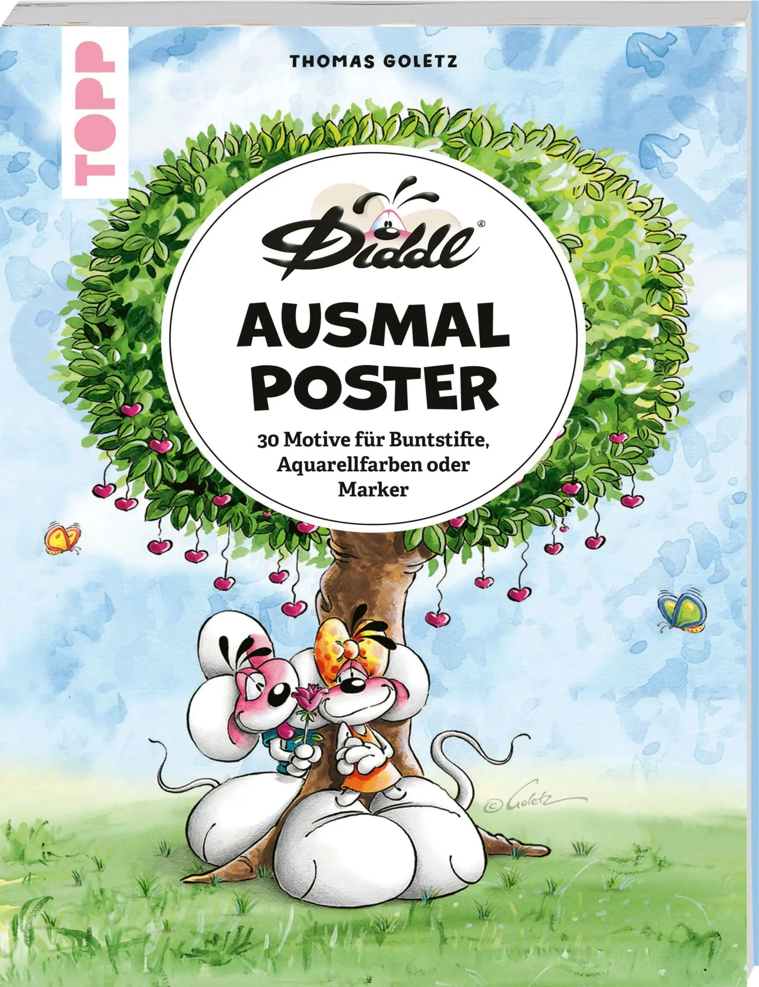 Cover: 9783735883278 | DIDDL - Ausmalposter | Diddl (u. a.) | Taschenbuch | 72 S. | Deutsch
