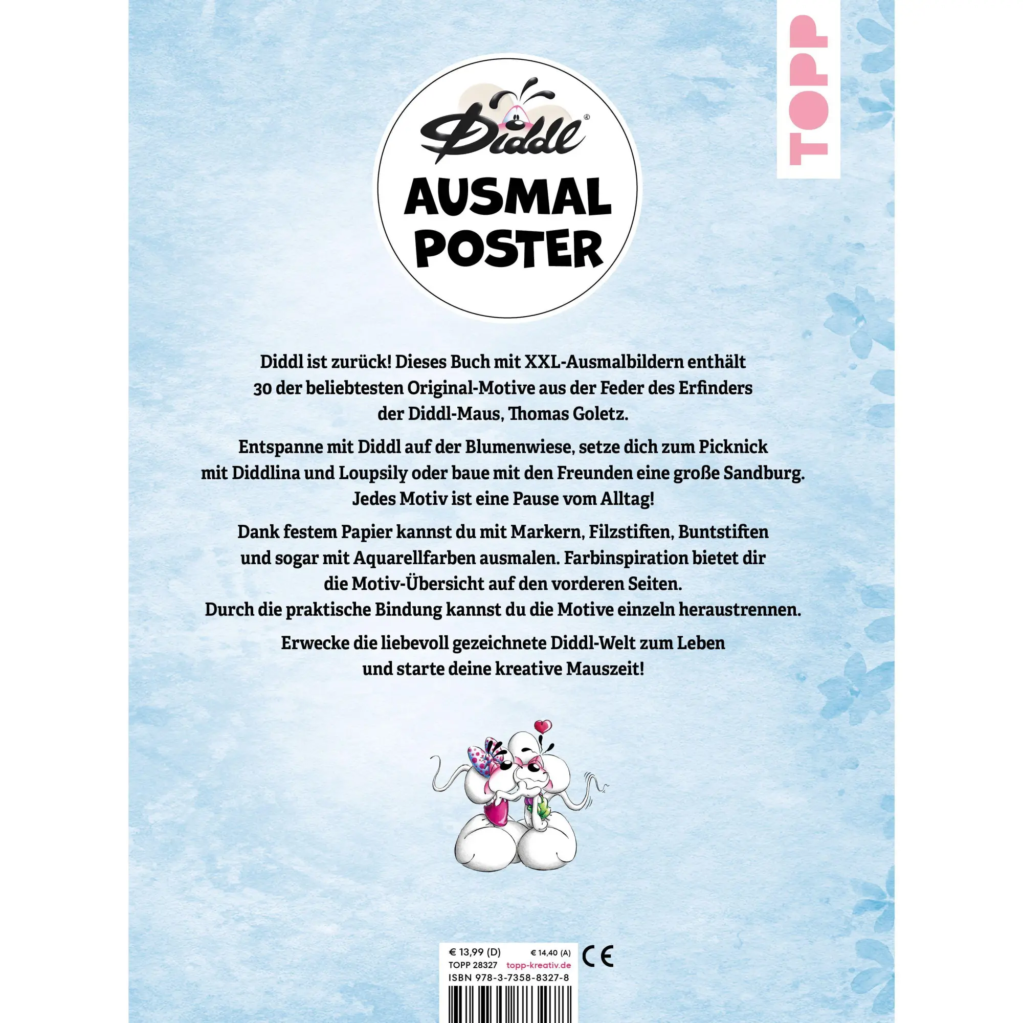 Bild: 9783735883278 | DIDDL - Ausmalposter | Diddl (u. a.) | Taschenbuch | 72 S. | Deutsch