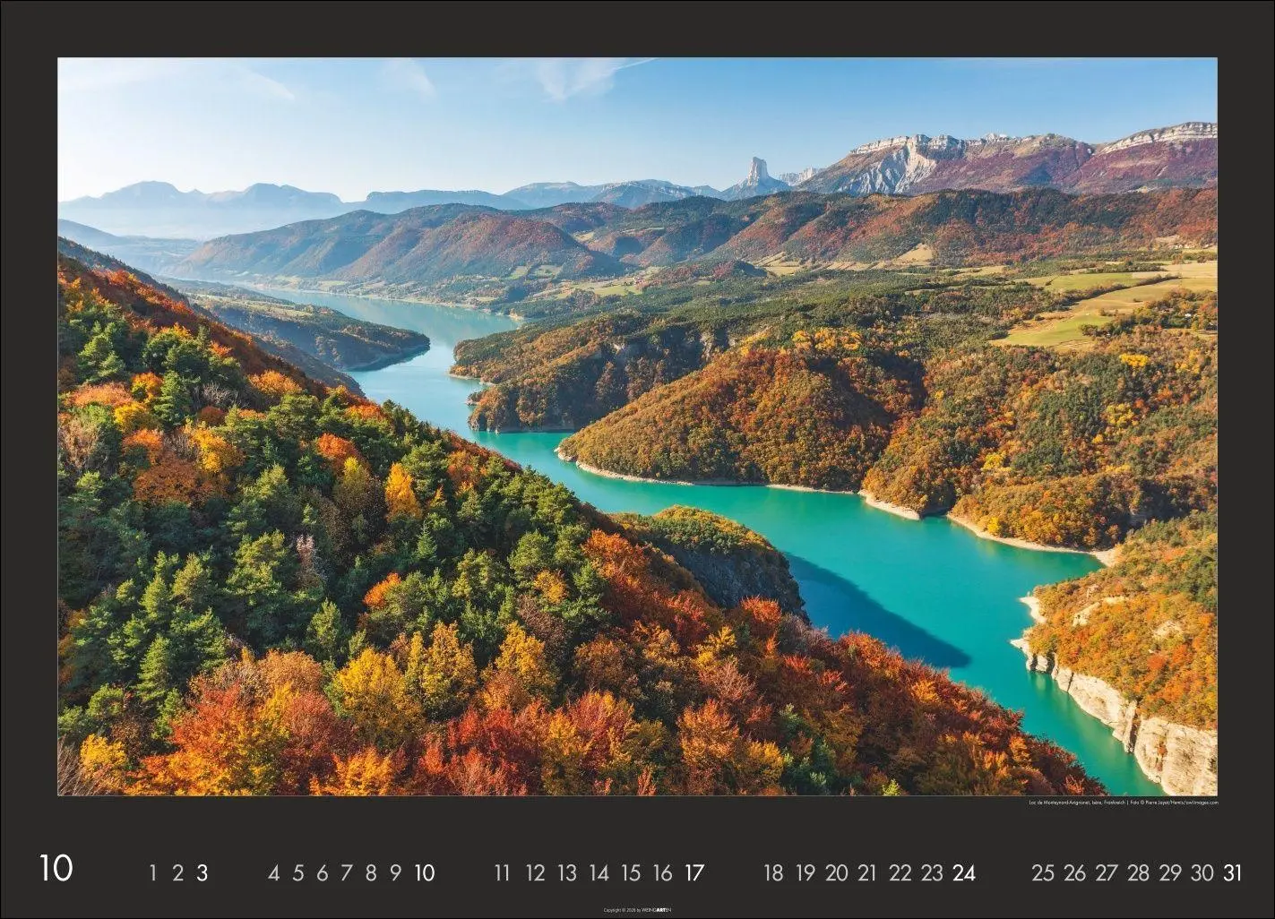 Bild: 9783839903278 | Die Erde von oben Kalender 2027 | Kalender | Spiralbindung | 14 S.