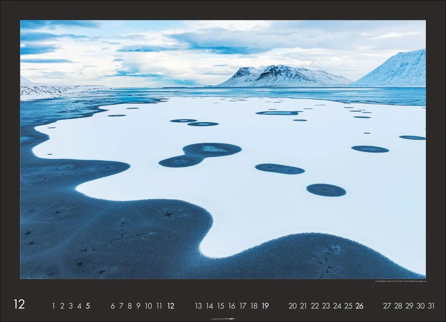 Bild: 9783839903278 | Die Erde von oben Kalender 2027 | Kalender | Spiralbindung | 14 S.