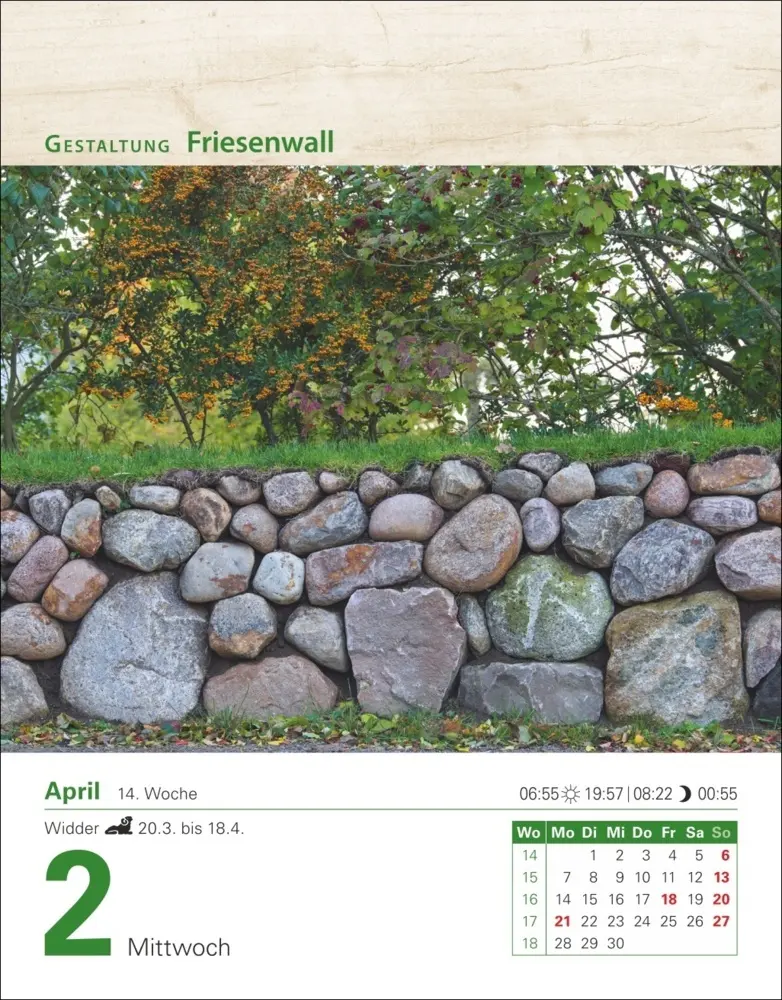 Bild: 9783840033278 | Mein Garten Tagesabreißkalender 2025 - Praktische Tipps für 2025