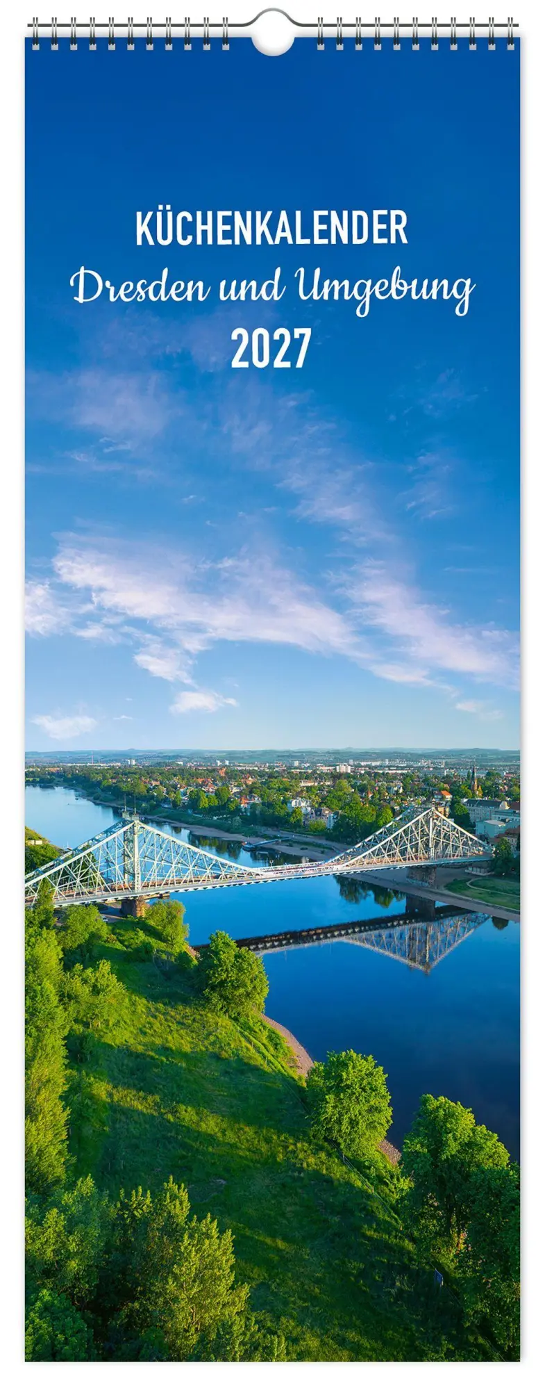 Cover: 9783912303278 | Küchenkalender Dresden und Umgebung 2027 | K4 Verlag (u. a.) | Deutsch