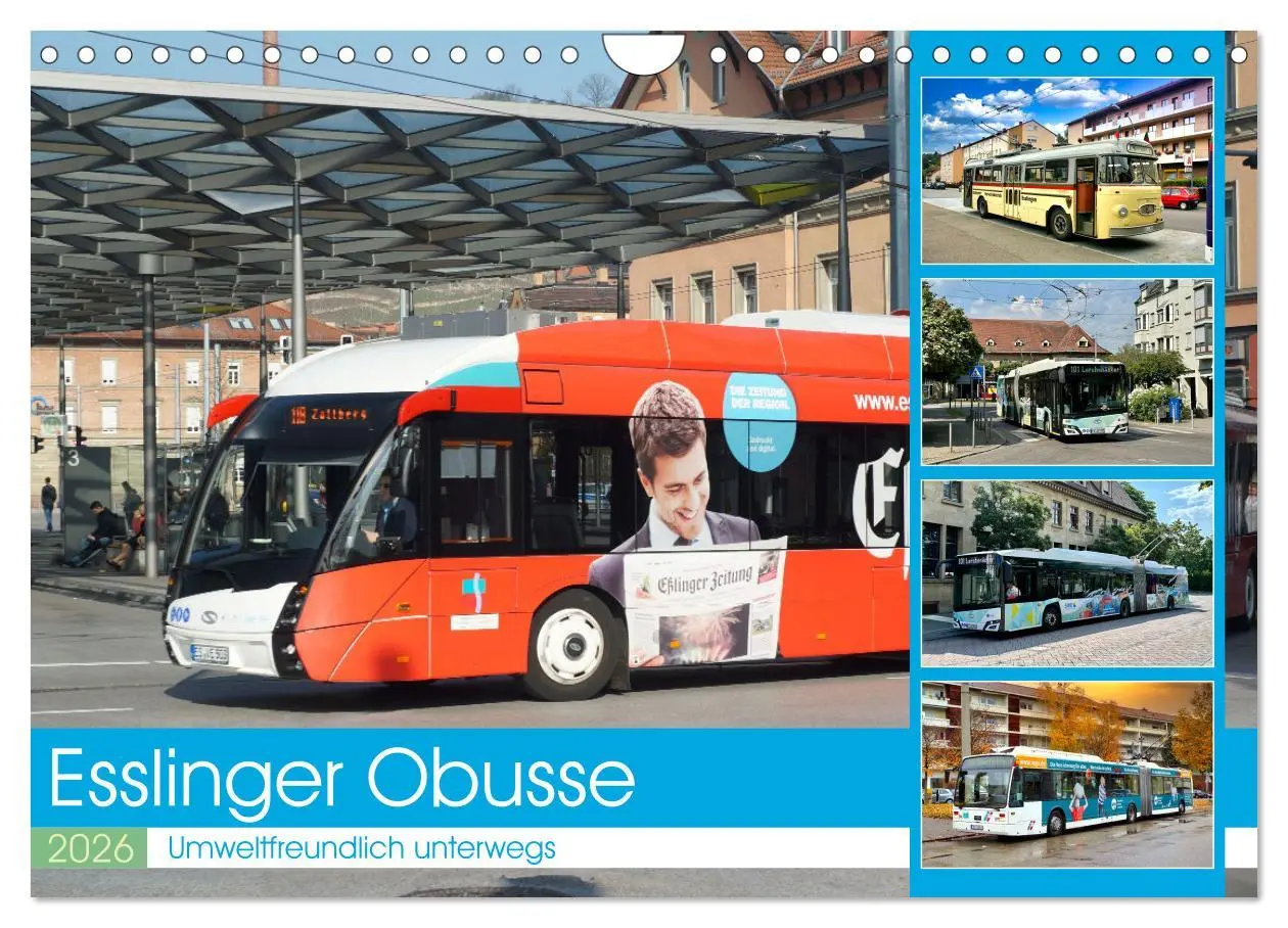Cover: 9783457373378 | Esslinger Obusse (Wandkalender 2026 DIN A4 quer), CALVENDO...