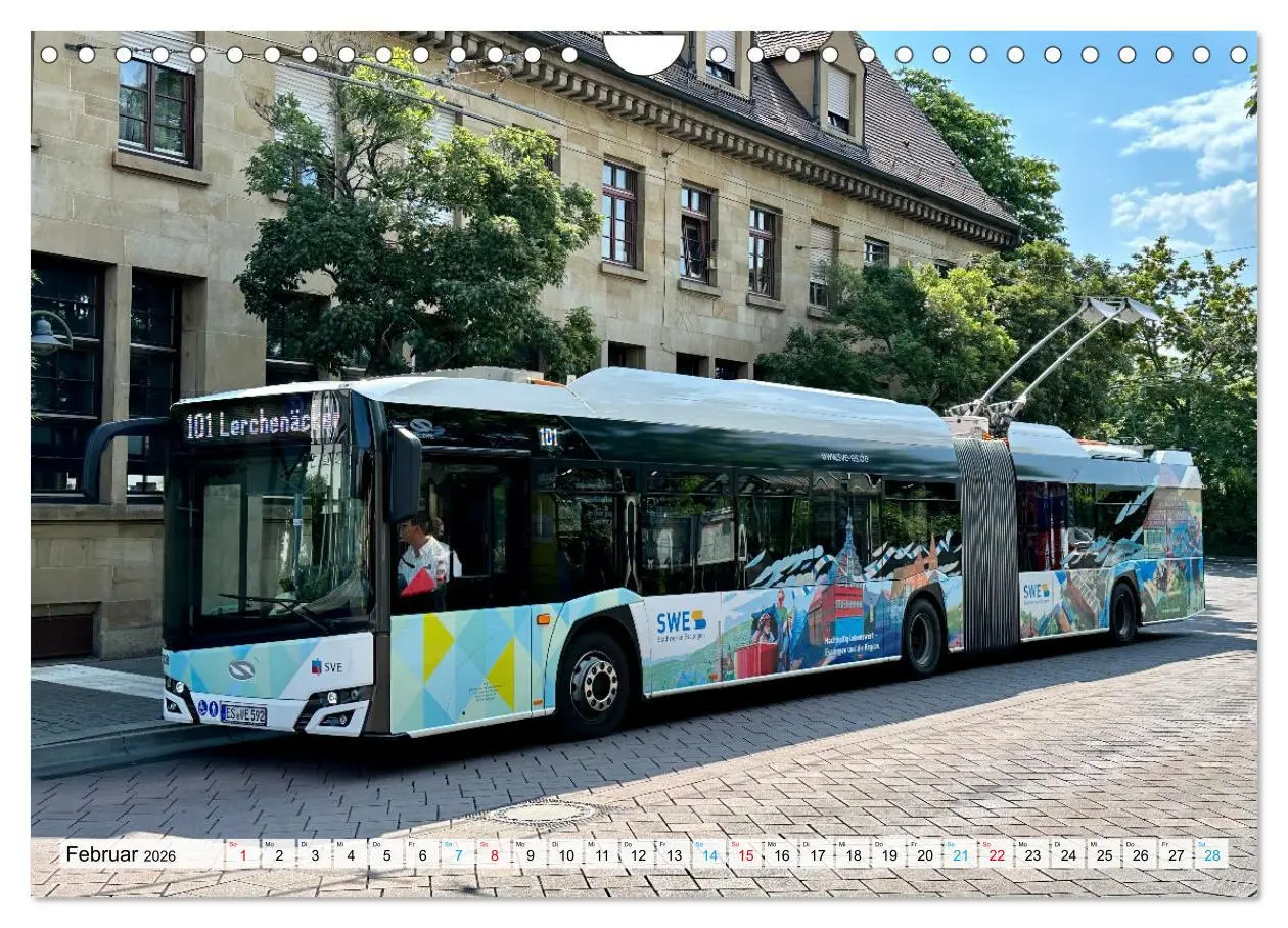 Bild: 9783457373378 | Esslinger Obusse (Wandkalender 2026 DIN A4 quer), CALVENDO...