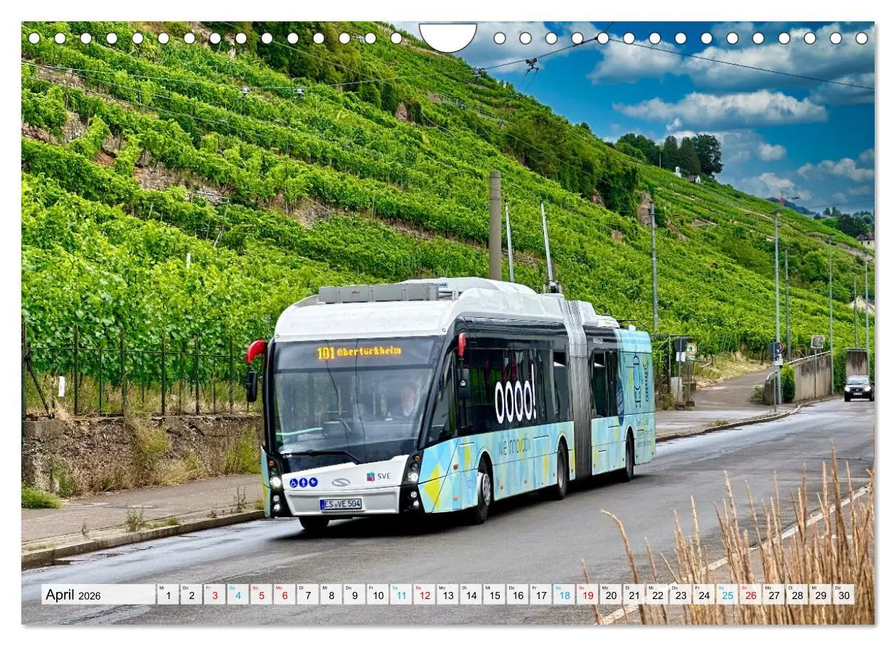 Bild: 9783457373378 | Esslinger Obusse (Wandkalender 2026 DIN A4 quer), CALVENDO...