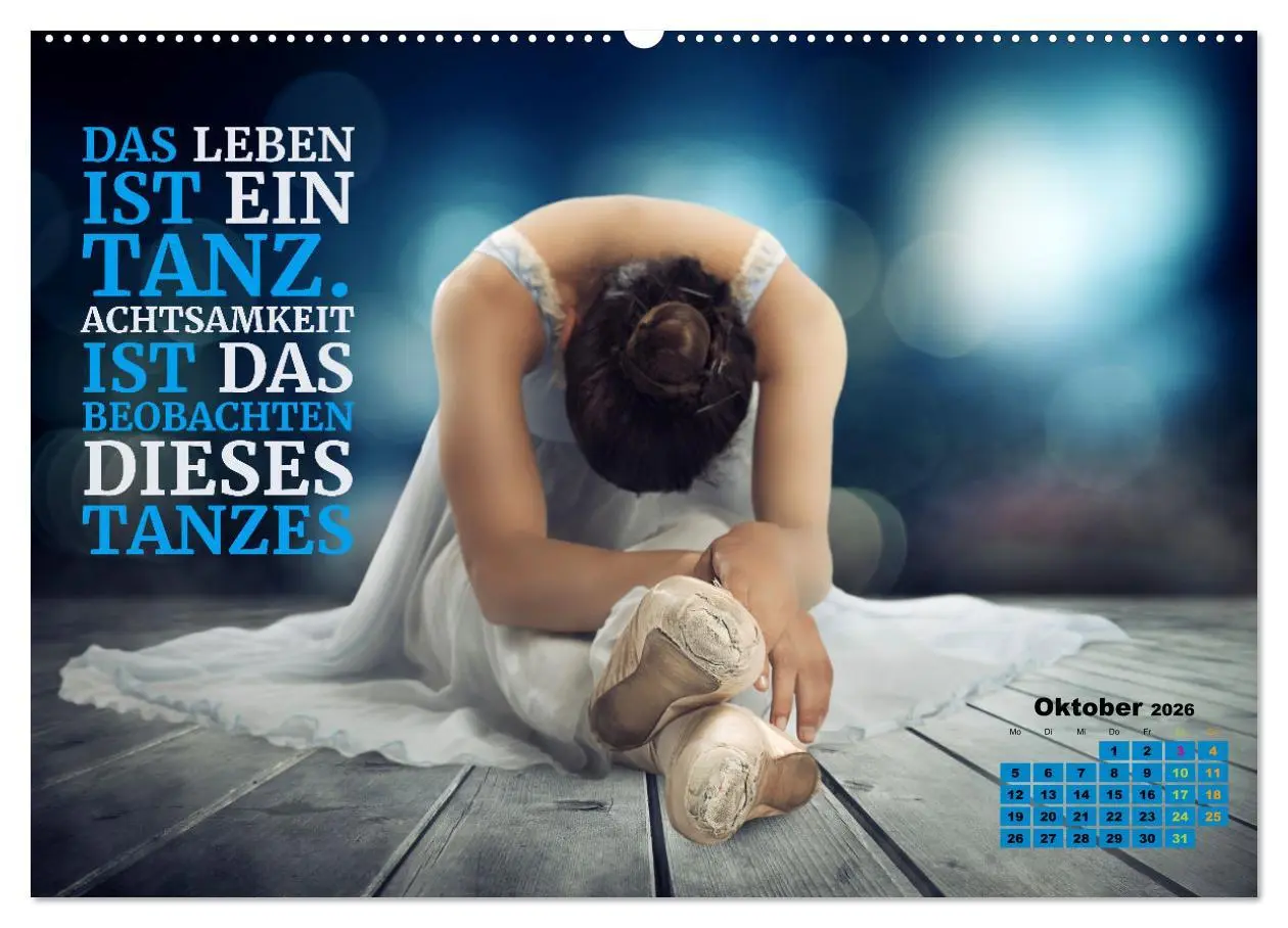 Bild: 9783457513378 | Ballett mit einem Hauch Poesie (hochwertiger Premium Wandkalender...
