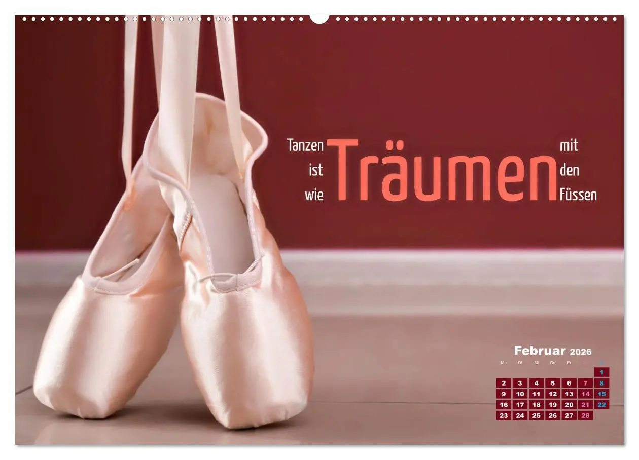 Bild: 9783457513378 | Ballett mit einem Hauch Poesie (hochwertiger Premium Wandkalender...