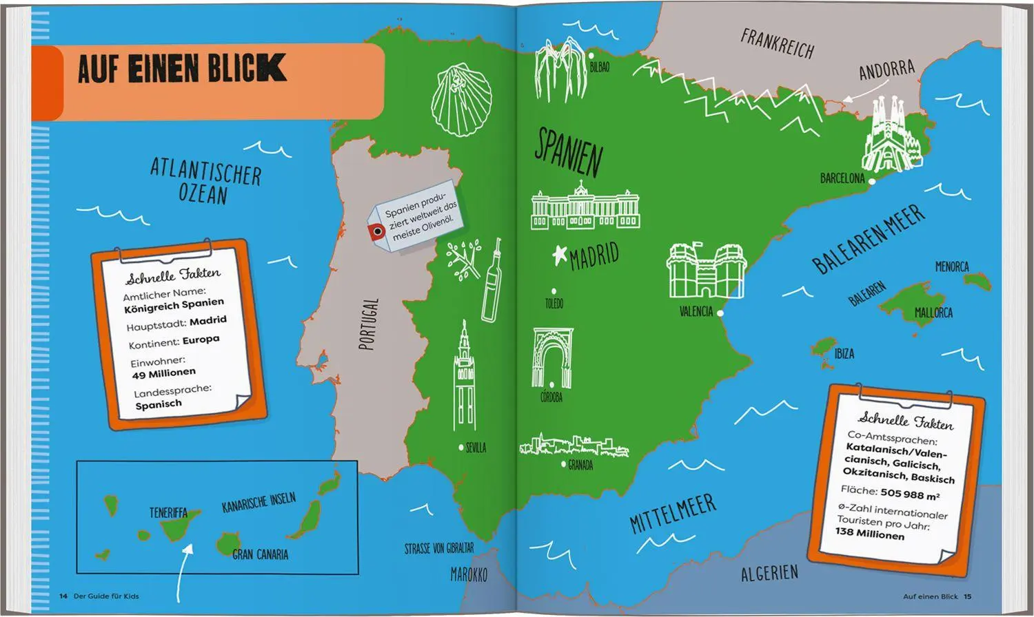 Bild: 9783575013378 | LONELY PLANET Kinderreiseführer Der Guide für Kids Spanien | Buch