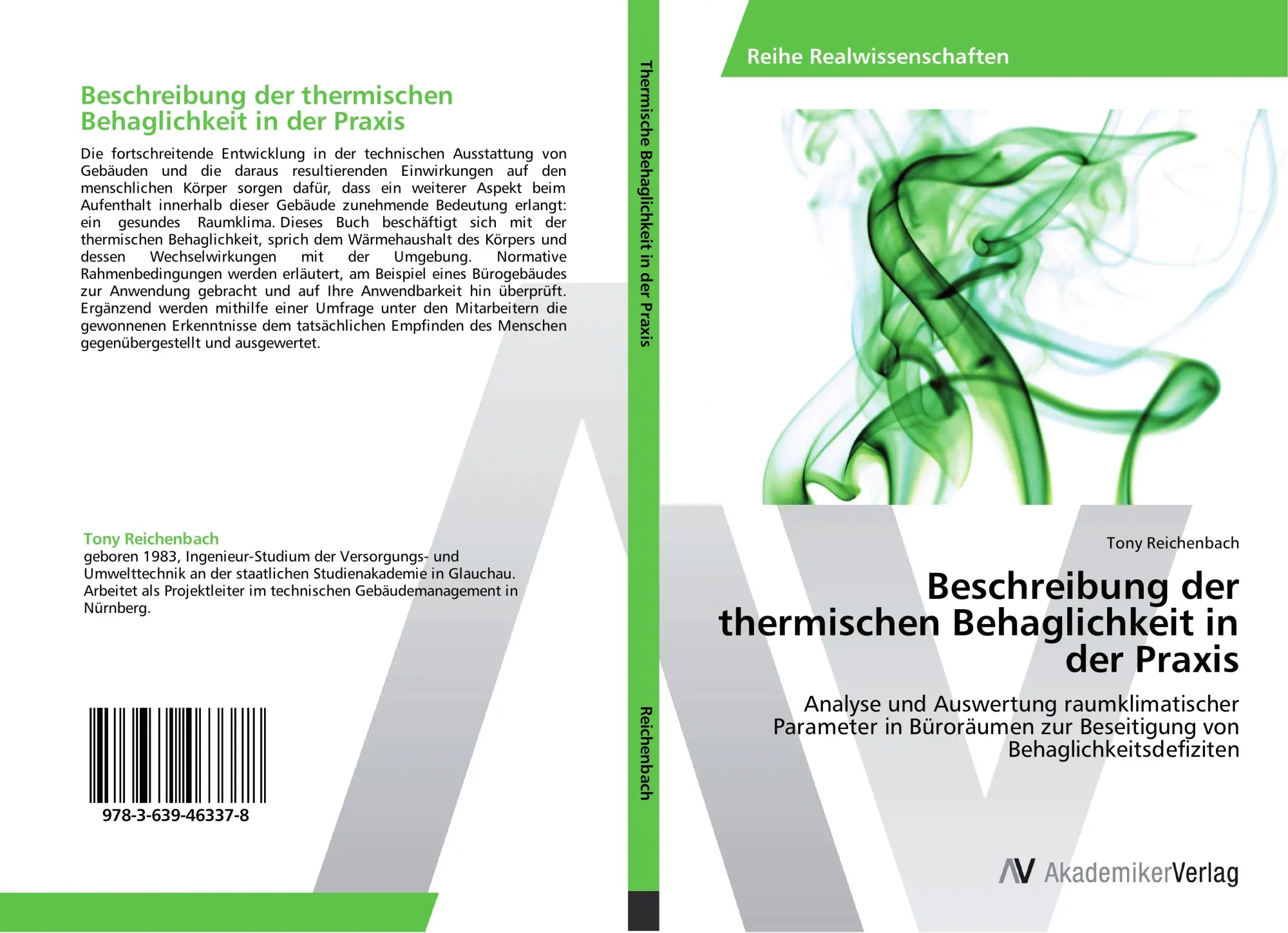Cover: 9783639463378 | Beschreibung der thermischen Behaglichkeit in der Praxis | Reichenbach
