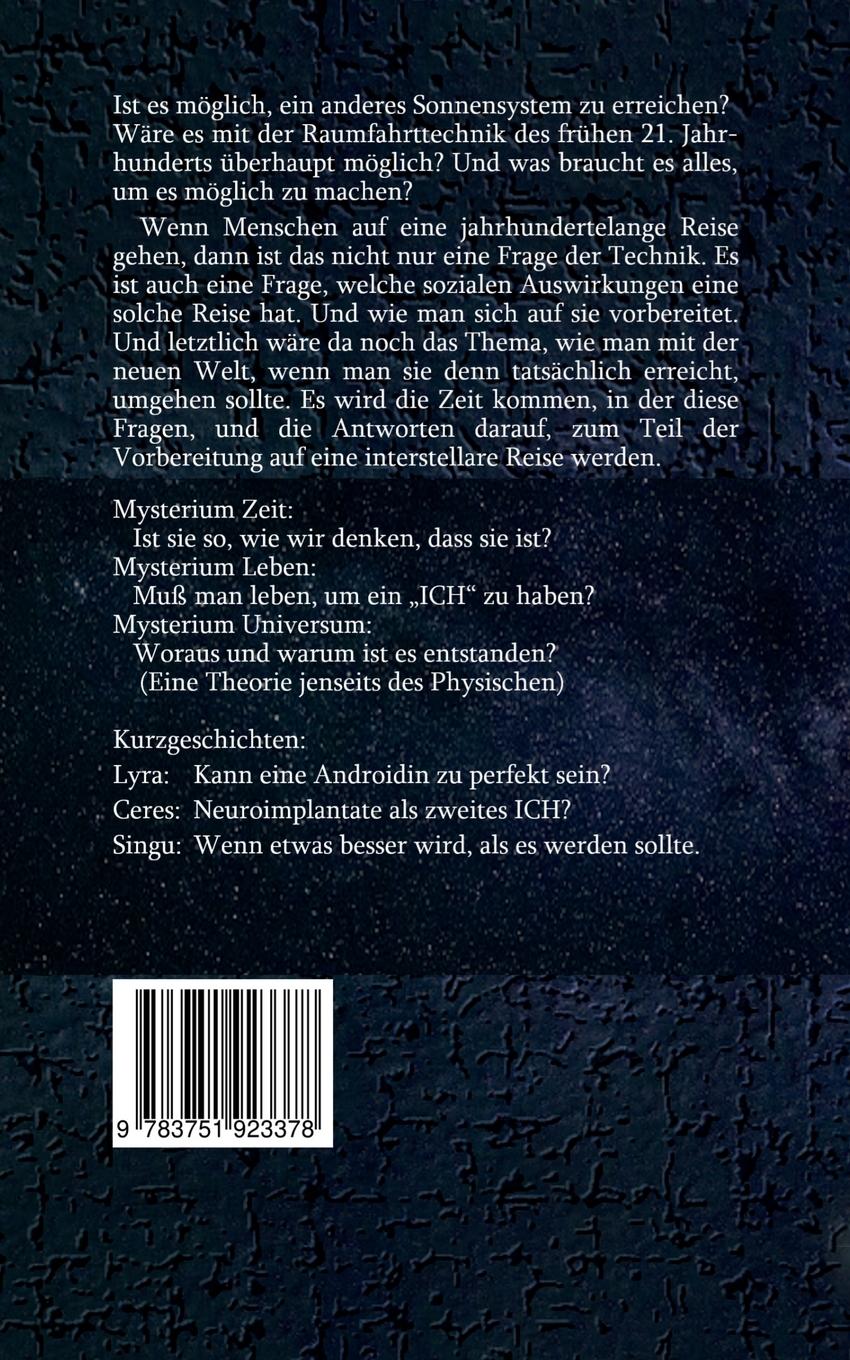 Rückseite: 9783751923378 | Interstellare Reisen | J. P. Rohlin | Taschenbuch | 216 S. | Deutsch
