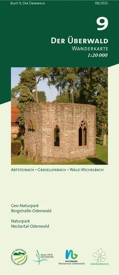 Cover: 9783947593378 | Blatt 9, Der Überwald | Geo-Naturpark Bergstraße-Odenwald (u. a.)