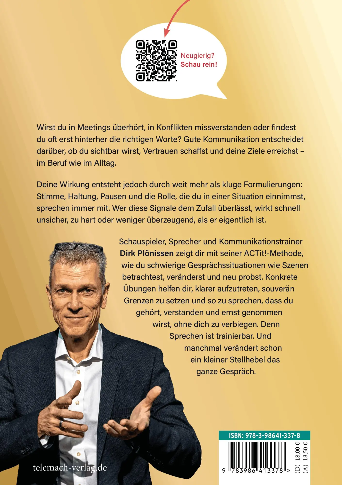 Rückseite: 9783986413378 | Sprechen ist Gold | Dein Weg zu erfolgreicher Kommunikation | Buch