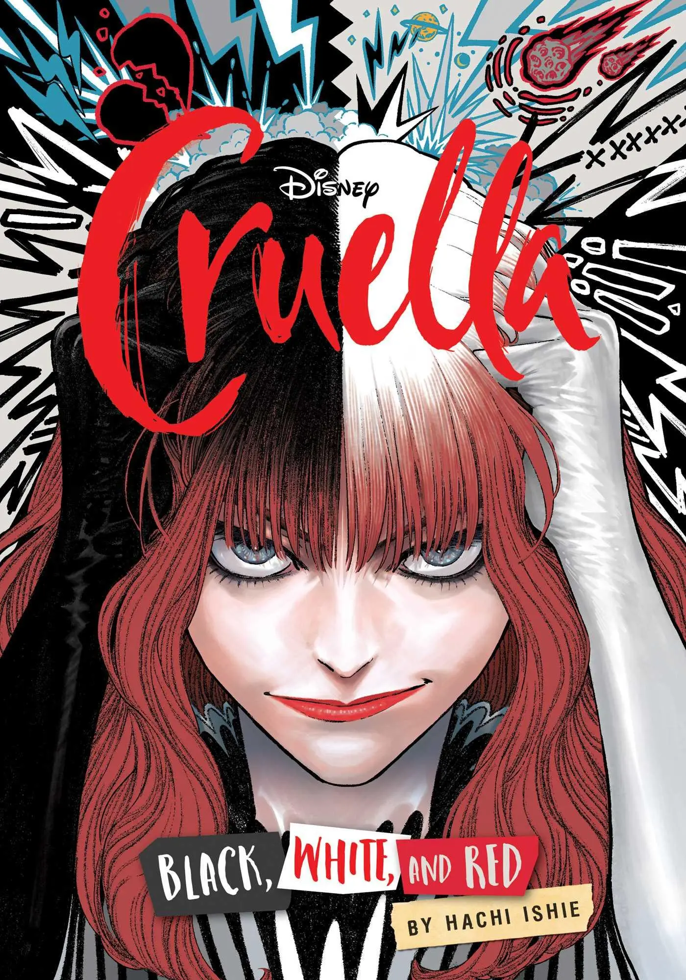 Cover: 9781974723478 | Disney Cruella | The Manga: Black, White, and Red | Hachi Ishie | Buch