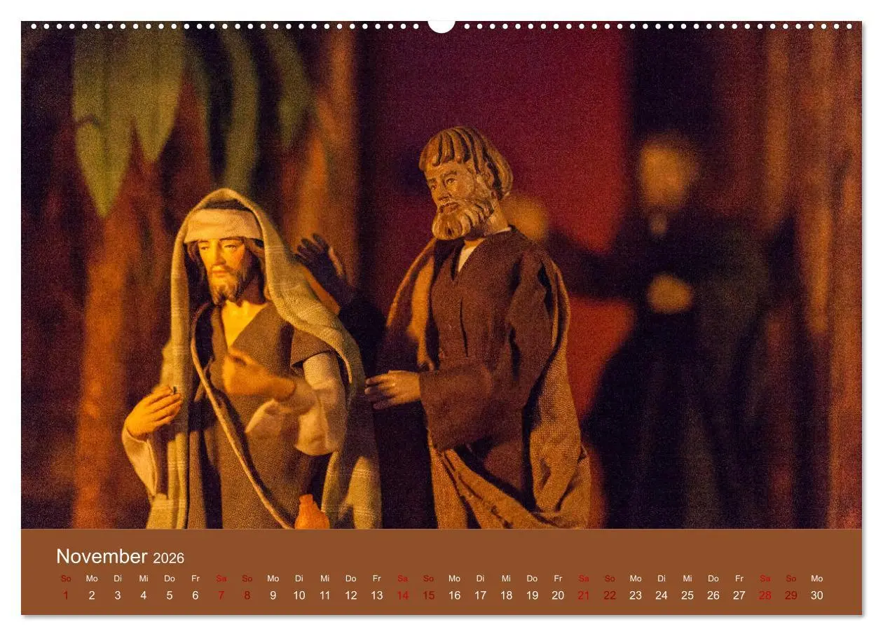 Bild: 9783457743478 | Passionskrippen (hochwertiger Premium Wandkalender 2026 DIN A2...