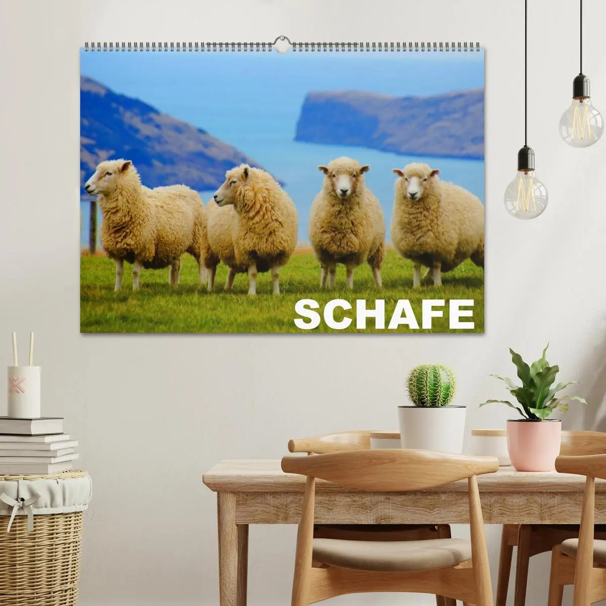 Bild: 9783516143478 | Schafe / Geburtstagskalender (Wandkalender 2026 DIN A2 quer),...
