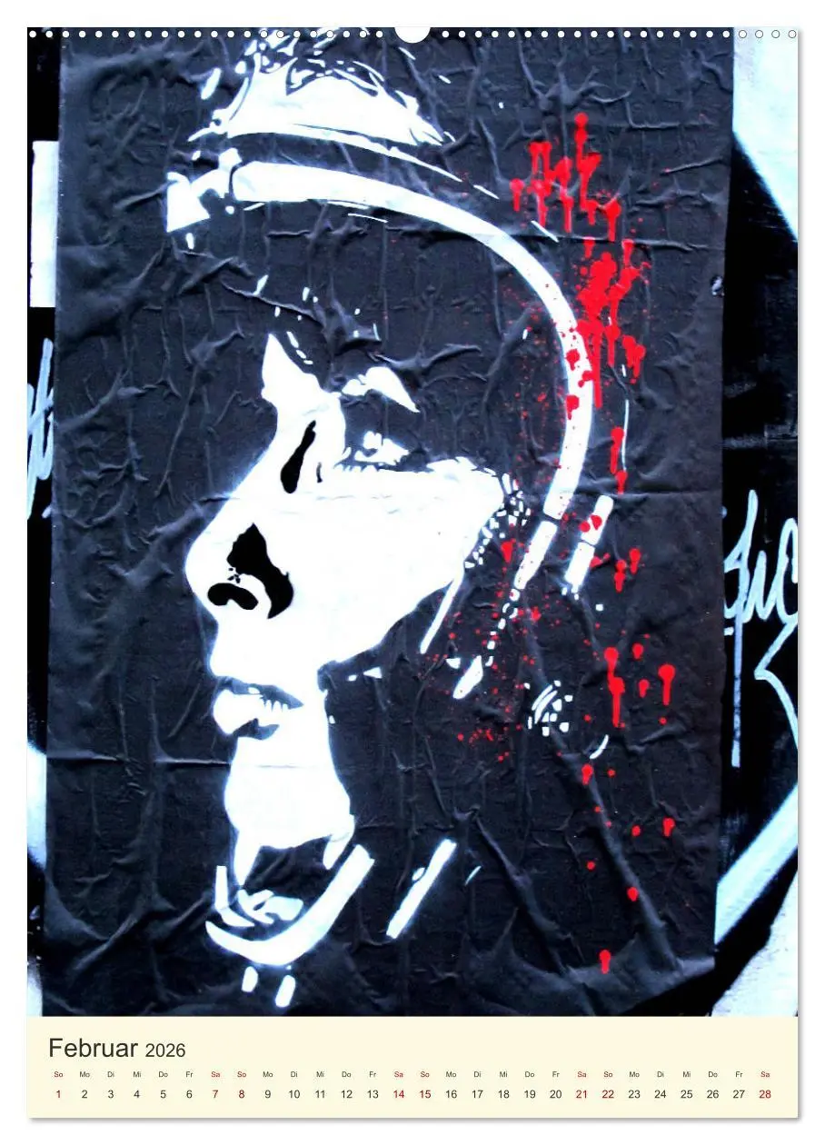 Bild: 9783516383478 | Famous Women in StreetArt (hochwertiger Premium Wandkalender 2026...